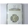Image 1 : 1932 WASHINGTON SILVER QUARTER NGC AU55