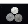 Image 2 : 3-1964 WASHINGTON SILVER QUARTERS