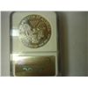 Image 2 : 1990 AMERICAN SILVER EAGLE NGC MS69