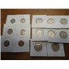 Image 2 : 6 MERCURY DIMES & 8 WASHINGTON SILVER QUARTERS