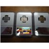 Image 2 : 1972 MS63, 74 MS64 & 76 MS66 NGC JEFFERSON NICKELS