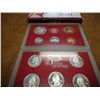 Image 2 : 2001 US SILVER PROOF SET (WITH BOX) (BETTER DATE)