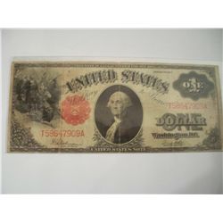 1917 $1 Legal Tender, Red Seal Note