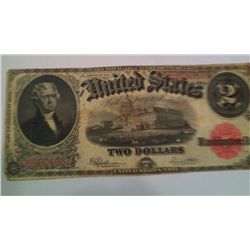 1917 $2 Legal Tender Note, VF,   4967