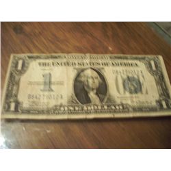 1934 $1 SILVER CERTIFICATE -- "FUNNYBACK" SCARCE 1-YEAR TYPE NOTE