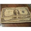 Image 1 : 5 SERIES 1957 $1 SILVER CERTIFICATE NOTES