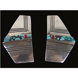 Zuni Inlay Earrings- Robert Becenti