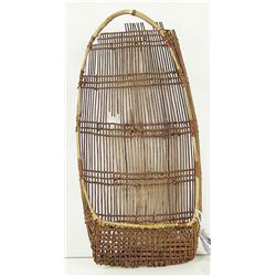 Hupa Basketry Cradle