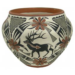 Acoma Pottery Jar- R. Antonio