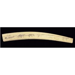 Eskimo Ivory Scrimshaw
