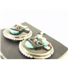 Image 3 : Zuni Inlay Earrings