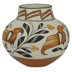 Acoma Pottery Jar - Carmel Lewis