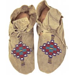 Sioux Beaded Moccasins