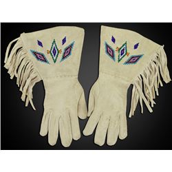 Flathead Beaded Gauntlets
