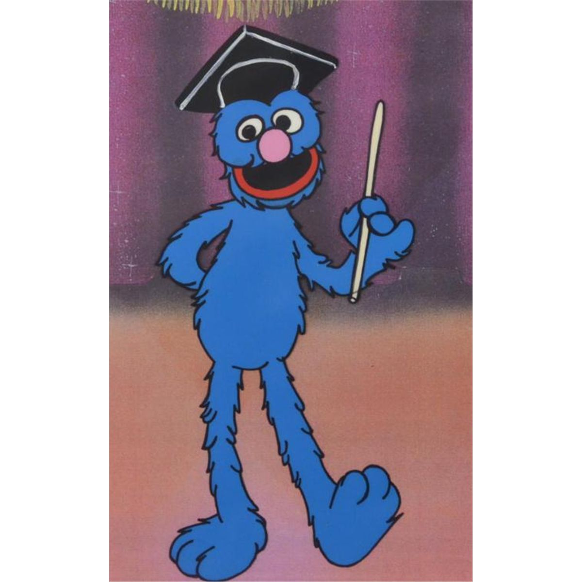 Grover Animation Grover Sesame Street Original Production Cel Animation