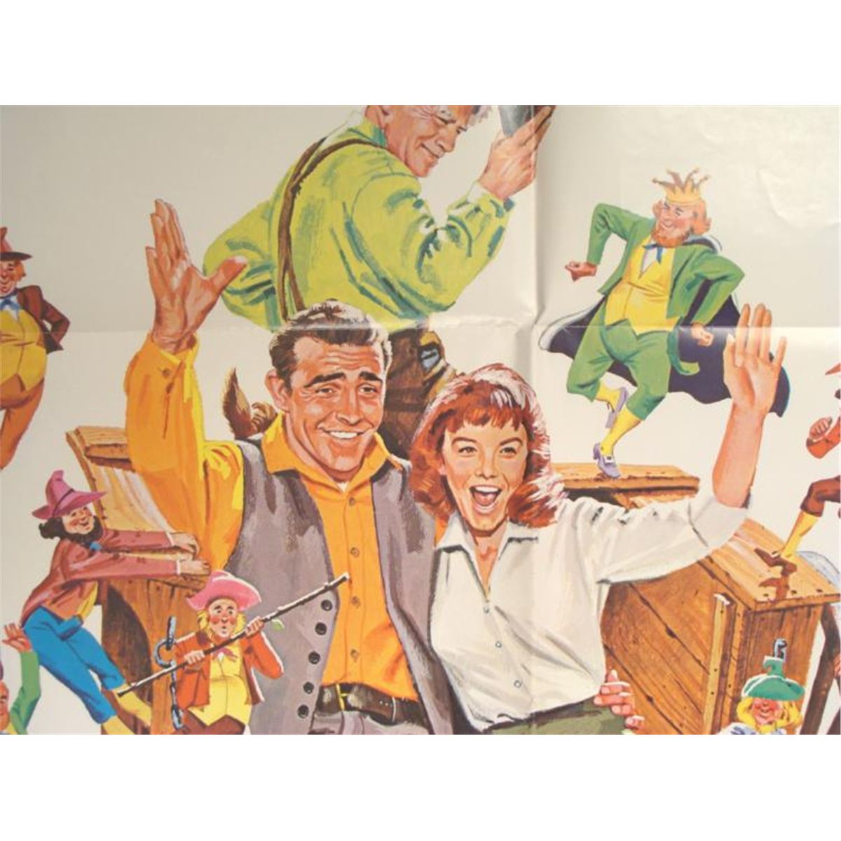 Darby O Gill Little People Orig Disney Movie Poster
