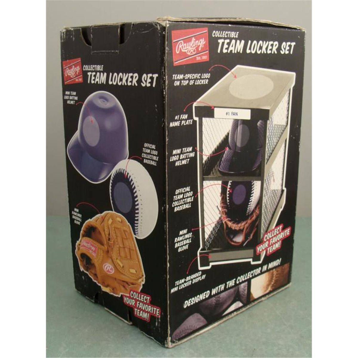 Rawlings Boston Red Sox Collectible Team Locker Set