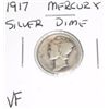 Image 1 : 1917 Mercury Silver Dime *VF GRADE*!!