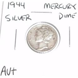 1944 Mercury Silver Dime *AU+ HIGH GRADE*!!
