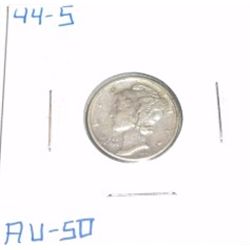 1944-S Mercury Silver Dime *AU-50 HIGH GRADE*!!