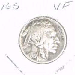 1916-S Buffalo Nickel *RARE VERY FINE GRADE*!!