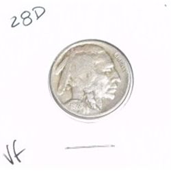 1928-D Buffalo Nickel *VERY FINE GRADE*!!