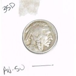 1935-D Buffalo Nickel *RARE AU-50 HIGH GRADE*!!