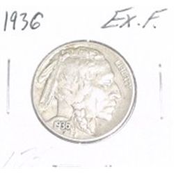 1936 Buffalo Nickel *EXTRA FINE GRADE*!!