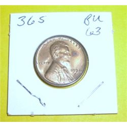 1936-S Lincoln Wheat Cent *EXTREMELY RARE BU MS63 GRADE*!!!