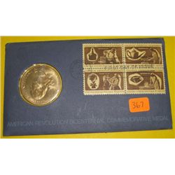American Revolution Bicentennial Commemorative Medal Set in Original Package!!