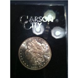 1884 Carson City Morgan Dollar, GSA