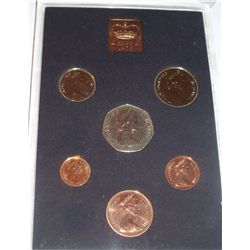 197I DECIMAL COIN SET OF BRITAIN & IRELAND