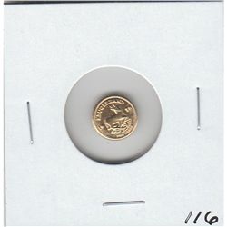 MINI GOLD MEXICO WEDDING COIN