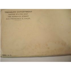 1962 SEALED SILVER MINT SET, P&D