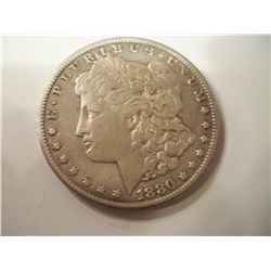 1880 CC CARSON CITY $1 MORGAN, XF-40