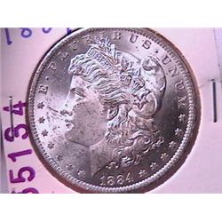 1884-O Morgan Dollar MS62