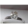 Image 2 : 0.95ctw Diamond Solitaire Ring Color I to K, Clarity I1 to I2