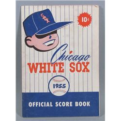 1955 White Sox Official Score Book