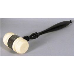 Presentation Ivory & Ebony Gavel