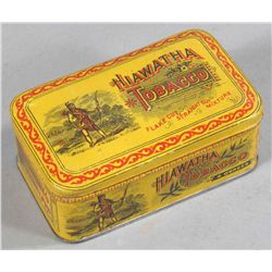 Rare Hiawatha Flake Cut Tobacco Tin