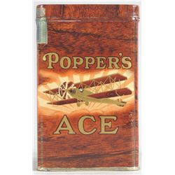 Rare Popper's Ace Cigar Tin
