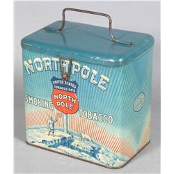 North Pole Smoking Tobacco Tin Pail