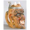 Image 1 : Devil Motif Porcelain Beer Stein