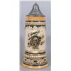 Image 1 : Olympia Beer Embossed Ceramic Beer Stein