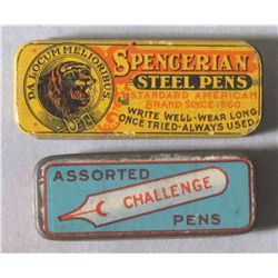 Two Pen point Tins