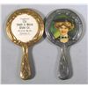 Image 1 : Two small Celluloid Hand Mirrors