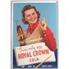 Image 1 : Royal Crown Cola Cardboard Sign