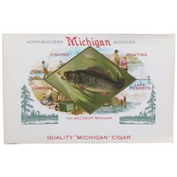 Michigan Cigar Box Label