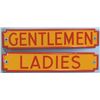 Image 1 : Porcelain Ladies & Gentlemen Signs
