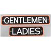 Image 1 : Porcelain Ladies & Gentlemen Signs